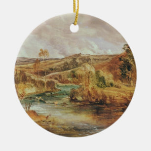 Landscape Ceramic Ornament