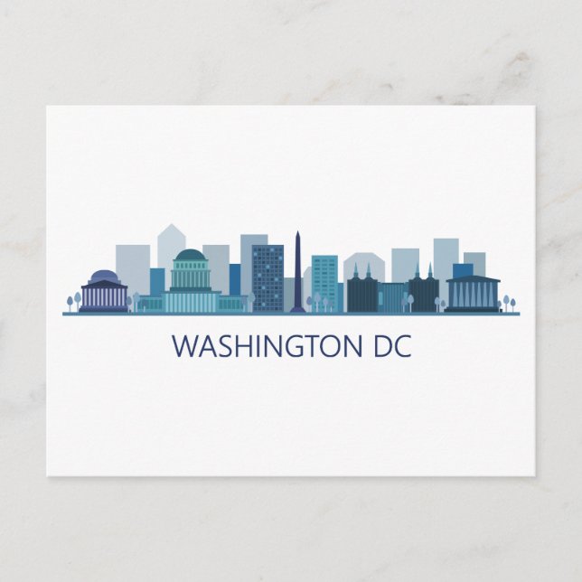 Landscape City View | Washington D.C. Postcard (Front)