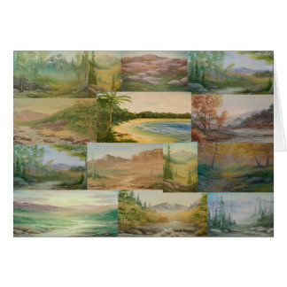 Landscape Collage Card