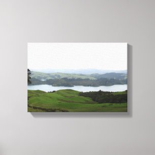Landscape Coromandel Peninsula New Zealand Canvas Print