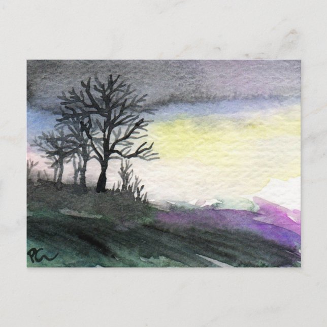 Landscape Dawn Postcard (Front)