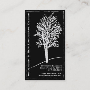 Landscape Design Business Card