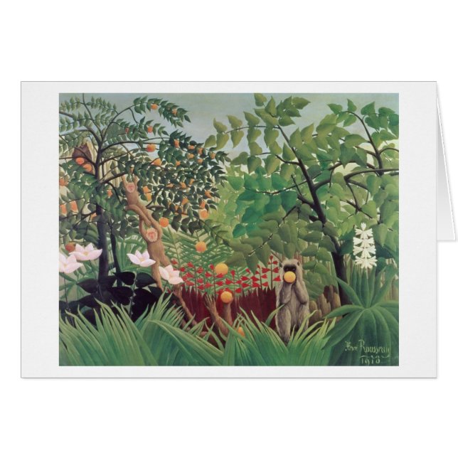 Landscape exotique, 1910 (Devant horizontal)