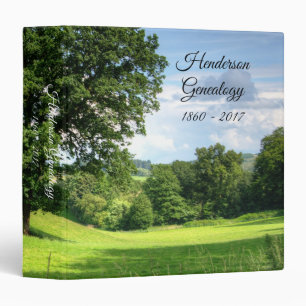 Landscape Family Tree Binder Album