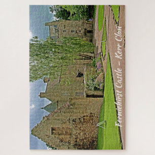 Landscape Ferniehirst Castle – Clan Kerr Jigsaw Puzzle