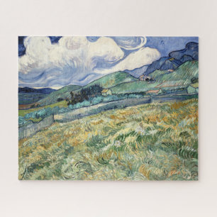 Landscape from Saint-Rémy by Vincent Van Gogh  Jigsaw Puzzle