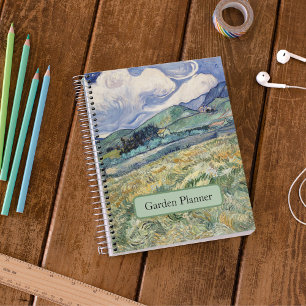 Landscape from Saint-Rémy by Vincent Van Gogh Notebook