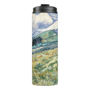  Landscape from Saint-Rémy by Vincent Van Gogh  Thermal Tumbler