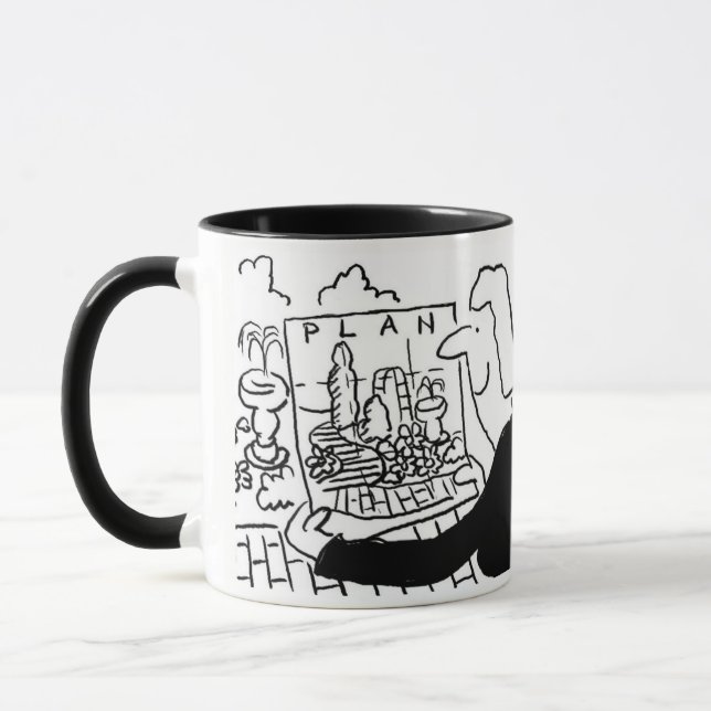 Landscape Gardening or Garden Design Mug (Left)