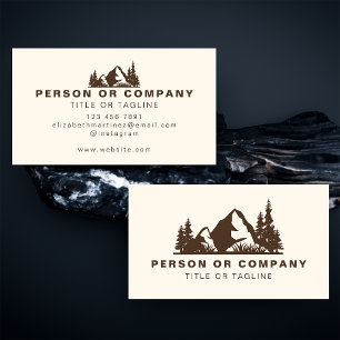 Landscape Gardening Tree Trimming Custom Yard Care Business Card