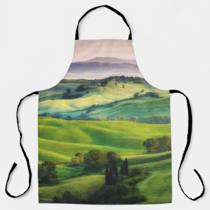 Landscape Greenery: Light Painted Serenity Apron