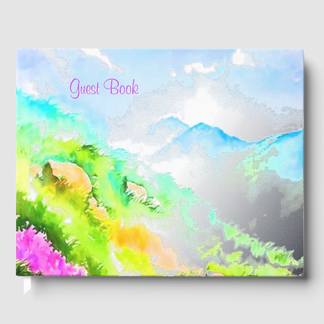 Landscape Guest Book (Front)