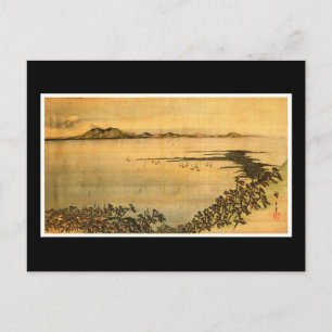Landscape Hiroshige Japanese Fine Art Postcard