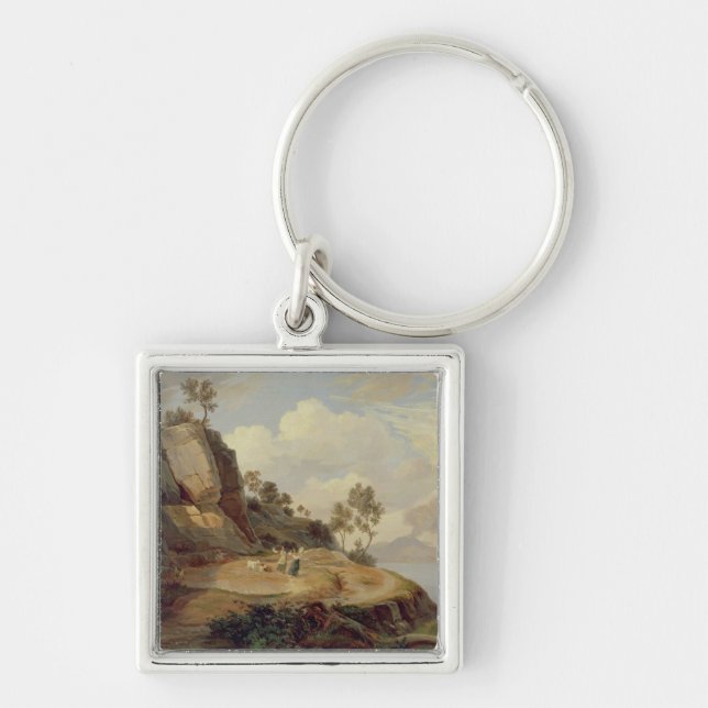 Landscape in Italy Keychain (Front)