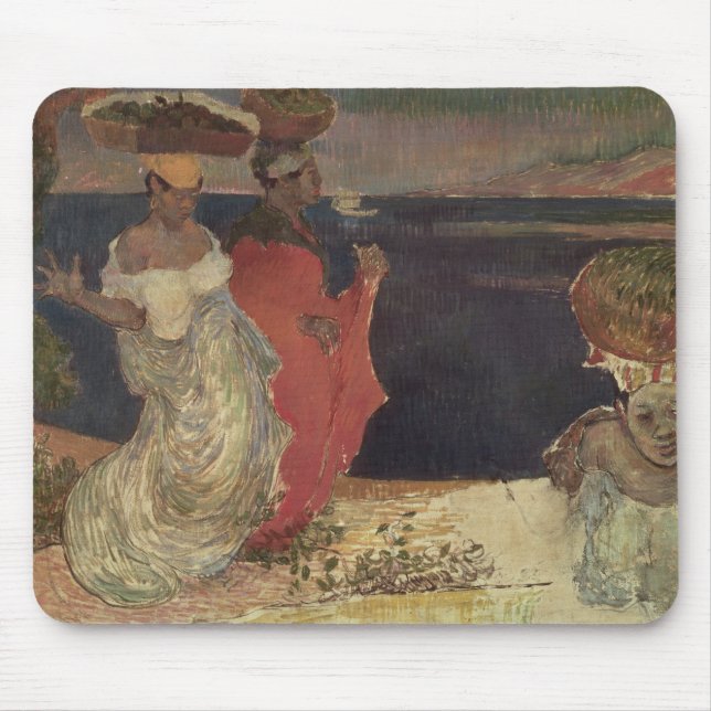 Landscape in Martinique Mouse Pad (Front)