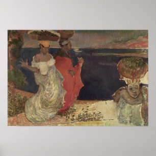 Landscape in Martinique Poster