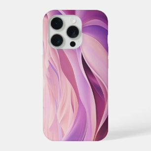 Landscape in pink shades   iPhone 15 pro case