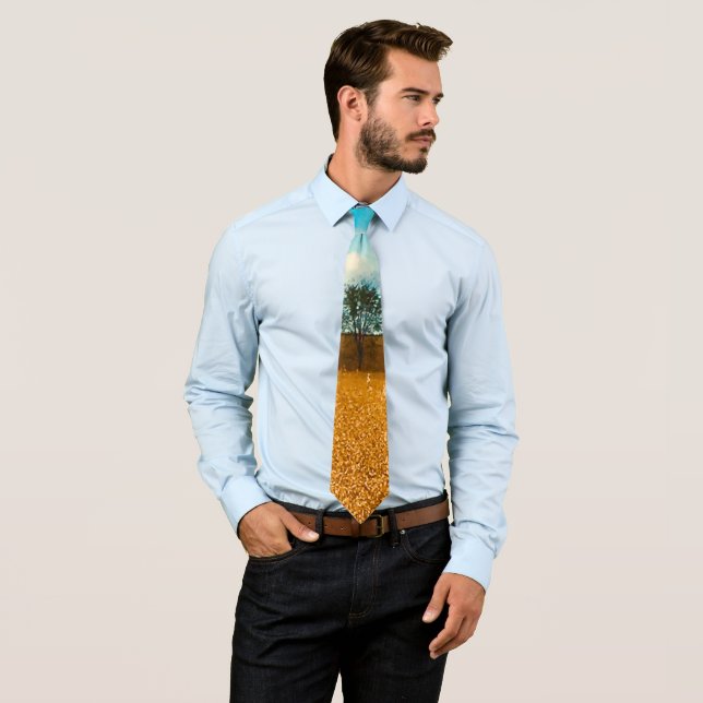 Landscape Inspired Tie (In Situ)