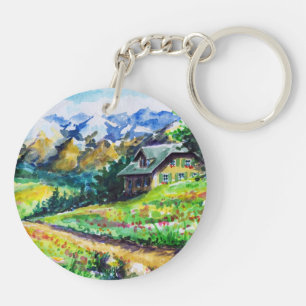 Landscape Keychain