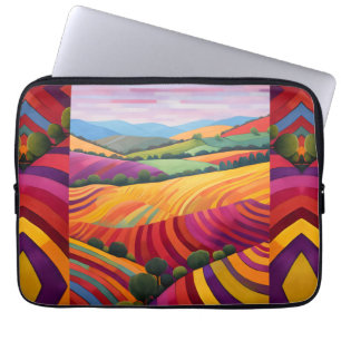 Landscape laptop sleeve