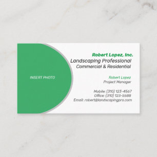 Landscape / Lawn Care / Paver / Concrete Business  Card