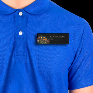 Landscape Lighting Electrician Staff Name Tags
