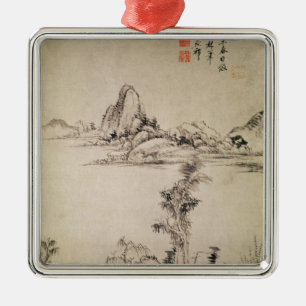 Landscape Metal Ornament