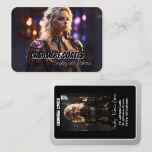 Landscape Minimalist Coscards Cosplay Character Business Card