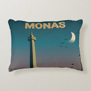 Landscape Monas Accent Pillow
