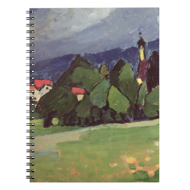 Landscape, Murnau Notebook (Front)