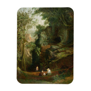 Landscape near Clifton, c.1822-23 (oil on canvas) Magnet
