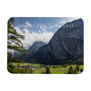 Landscape near Innertkirchen, Switzerland Magnet