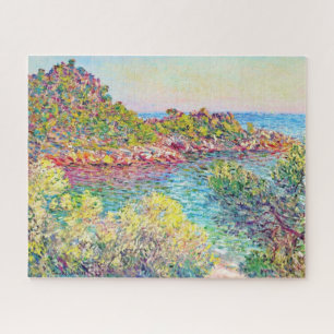 Landscape Near Monte Carlo (by Claude Monet) Jigsaw Puzzle