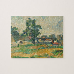 Landscape near Paris, c. 1876 (oil on canvas) Jigsaw Puzzle
