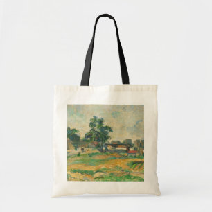 Landscape near Paris, c. 1876 (oil on canvas) Tote Bag