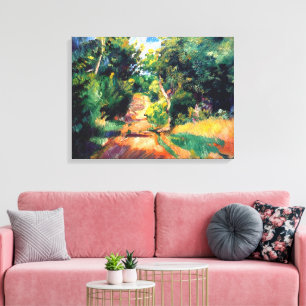 Landscape near Varengeville by Renoir Canvas Print
