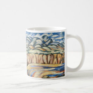 Landscape, New Mexico by Marsden Hartley, Fine Art Coffee Mug