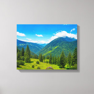 Landscape No. 19, Landscape Series Canvas Print