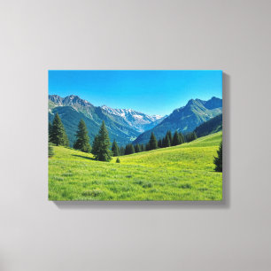 Landscape No. 9, Landscape Series Canvas Print