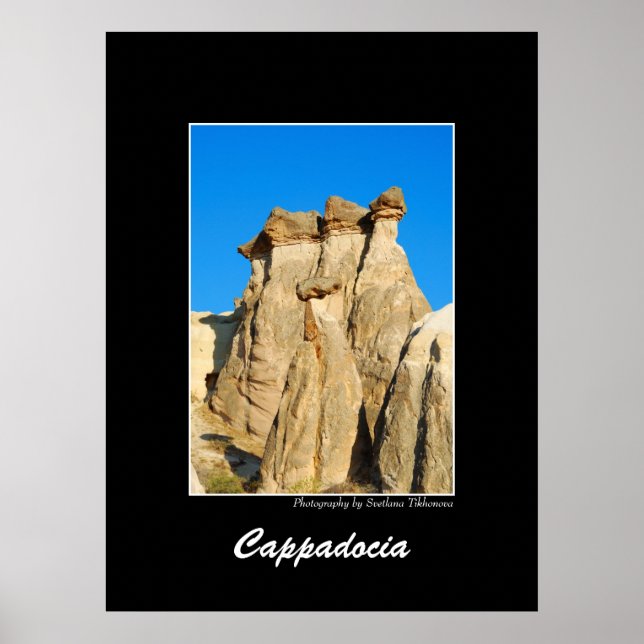 Landscape of Cappadocia Poster (Front)