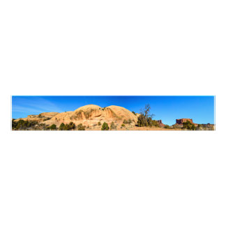 Landscape of Carmel Rock Formation Southwest Utah Photo Print