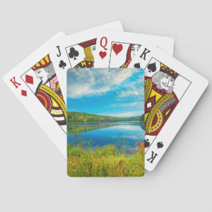 Landscape of Costello Lake Playing Cards