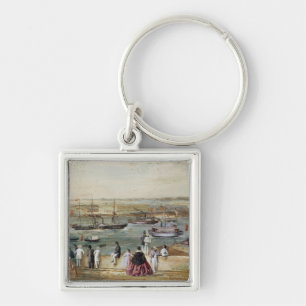 Landscape of Cuba Keychain