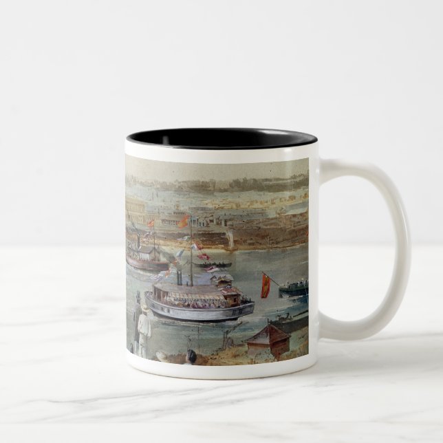 Landscape of Cuba Two-Tone Coffee Mug (Right)