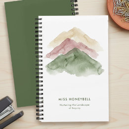 Landscape of Enquiry Nurturing Teacher Quote Notebook