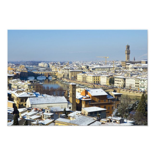 Landscape of Florence from Piazzale 2 Photo Print (Front)