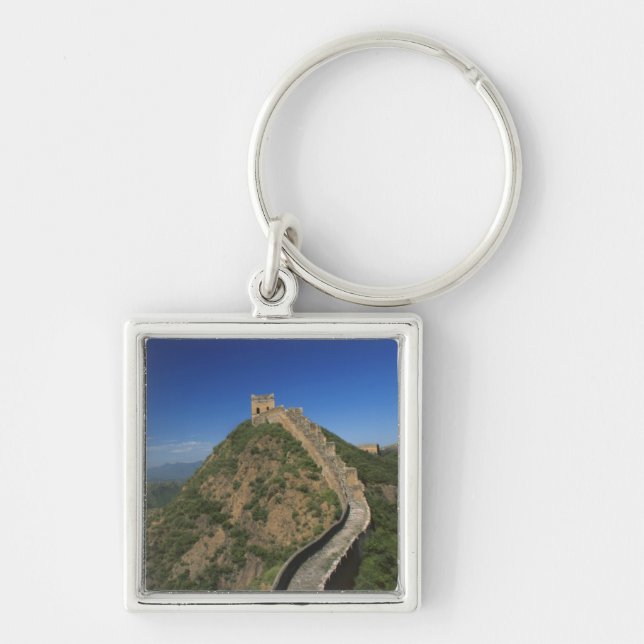 Landscape of Great Wall, China Keychain (Front)