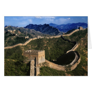 Landscape of Great Wall, Jinshanling, China