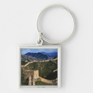 Landscape of Great Wall, Jinshanling, China Keychain