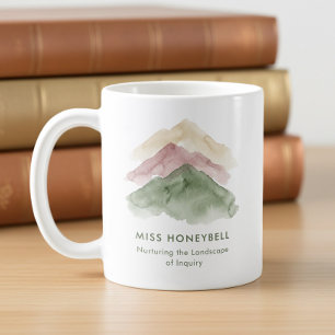 Landscape of Inquiry Nurturing Teacher Thank You Coffee Mug